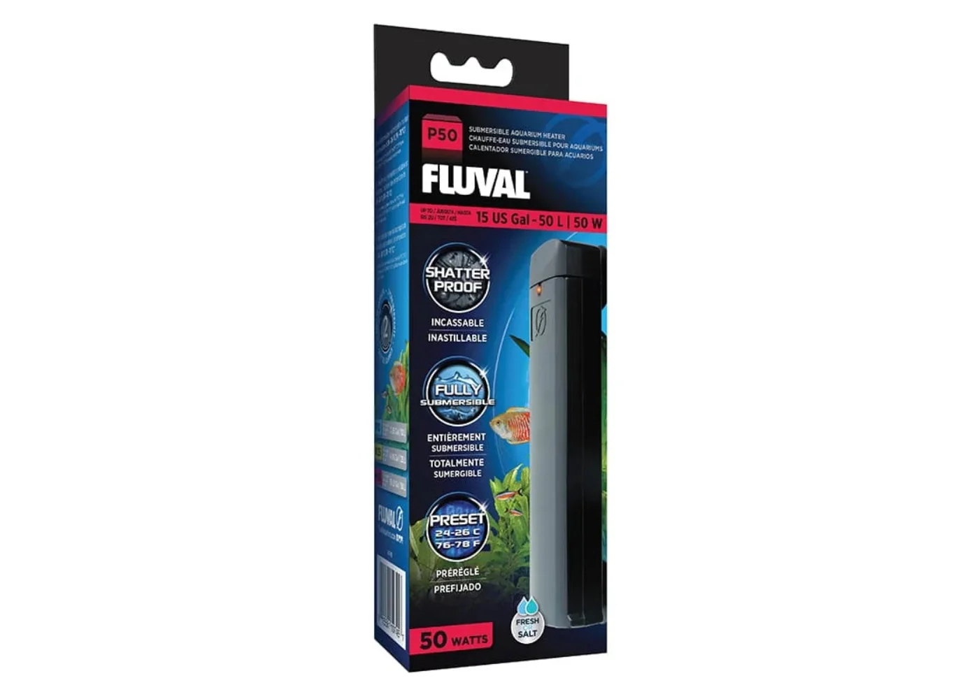 Fluval Pre Set Aquarium Heater - Image 3
